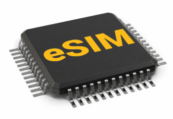 eSIM-Karte: Der Nachfolger der klassischen SIM-Karte fest ins Endgerät eingebaut.
